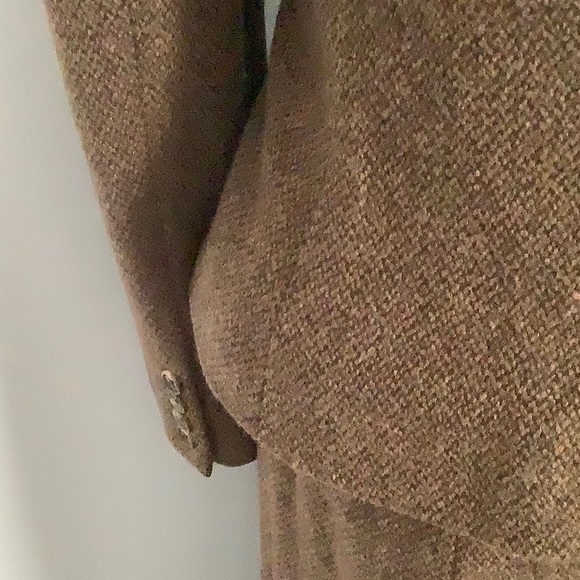 lRL brown tweed waist length jacket with peplum bottom - Picture 5 of 5